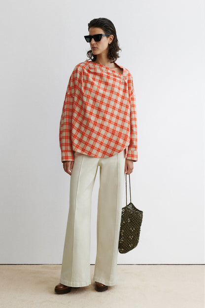 Lanett Pant Dirty White