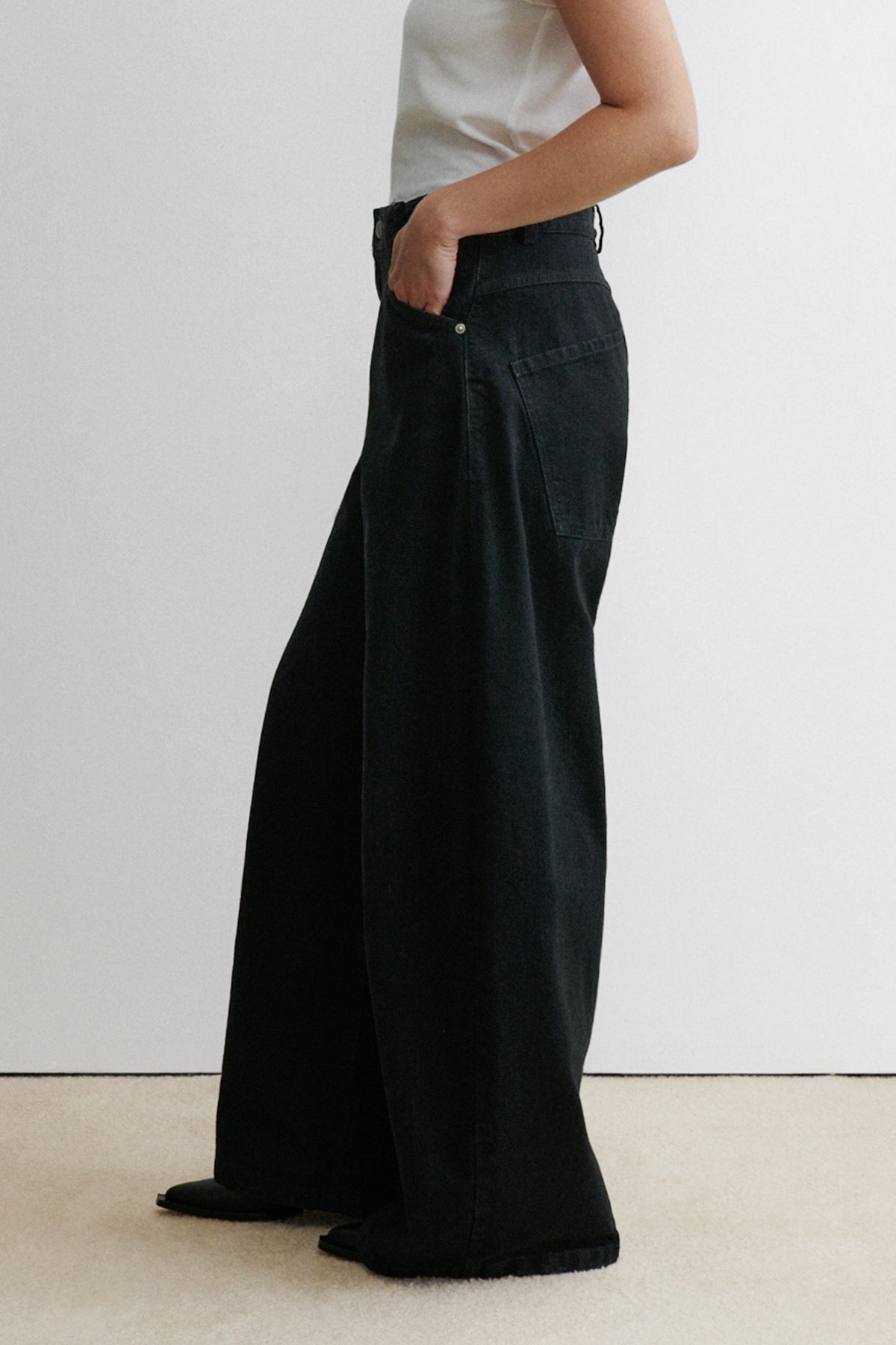 Dottir Pant Black