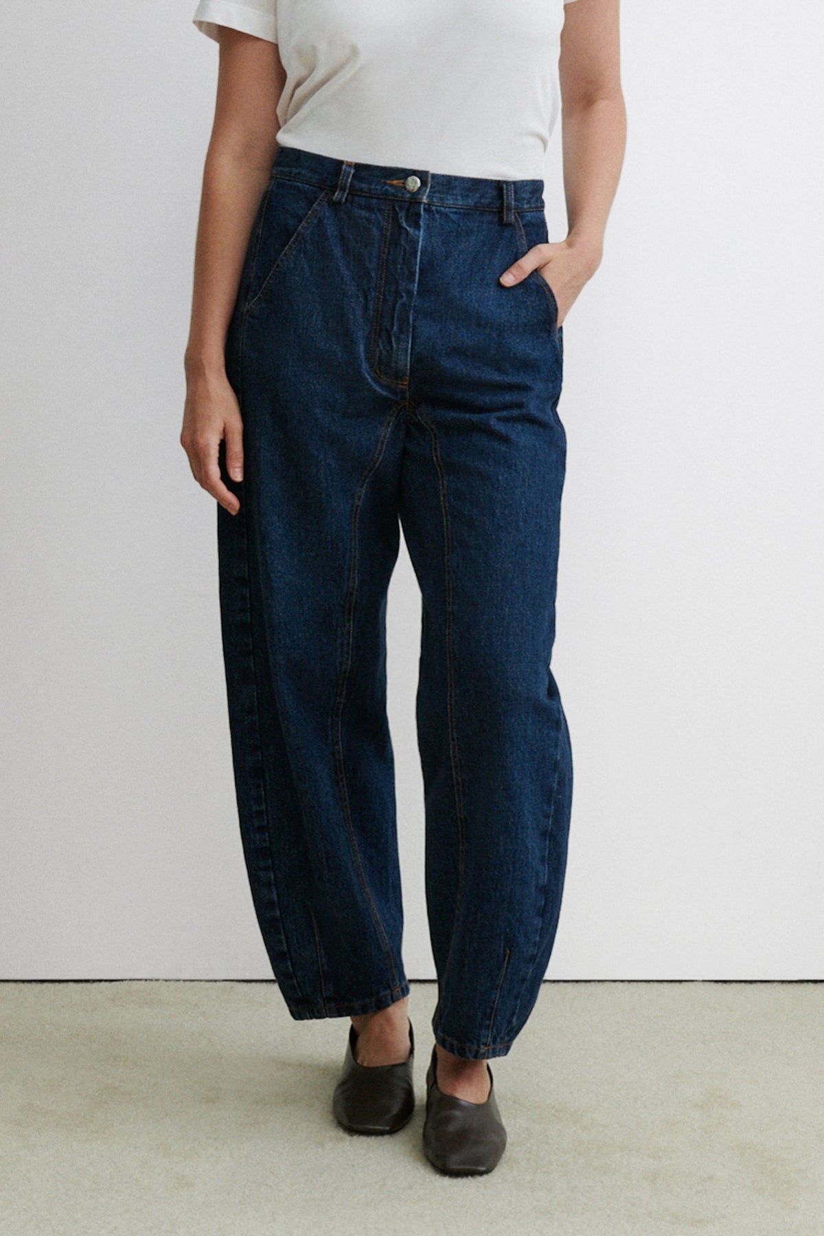 Zveda Pant Muddy Indigo