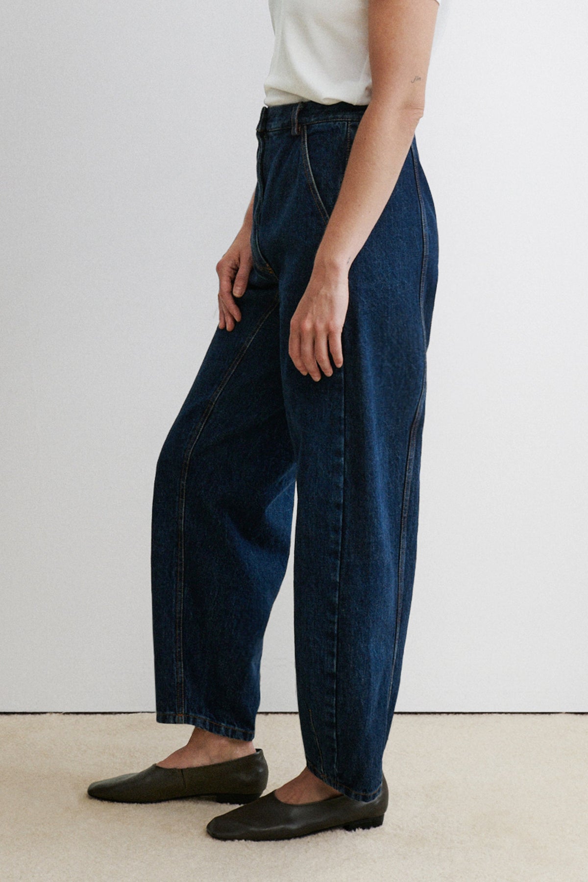 Zveda Pant Muddy Indigo