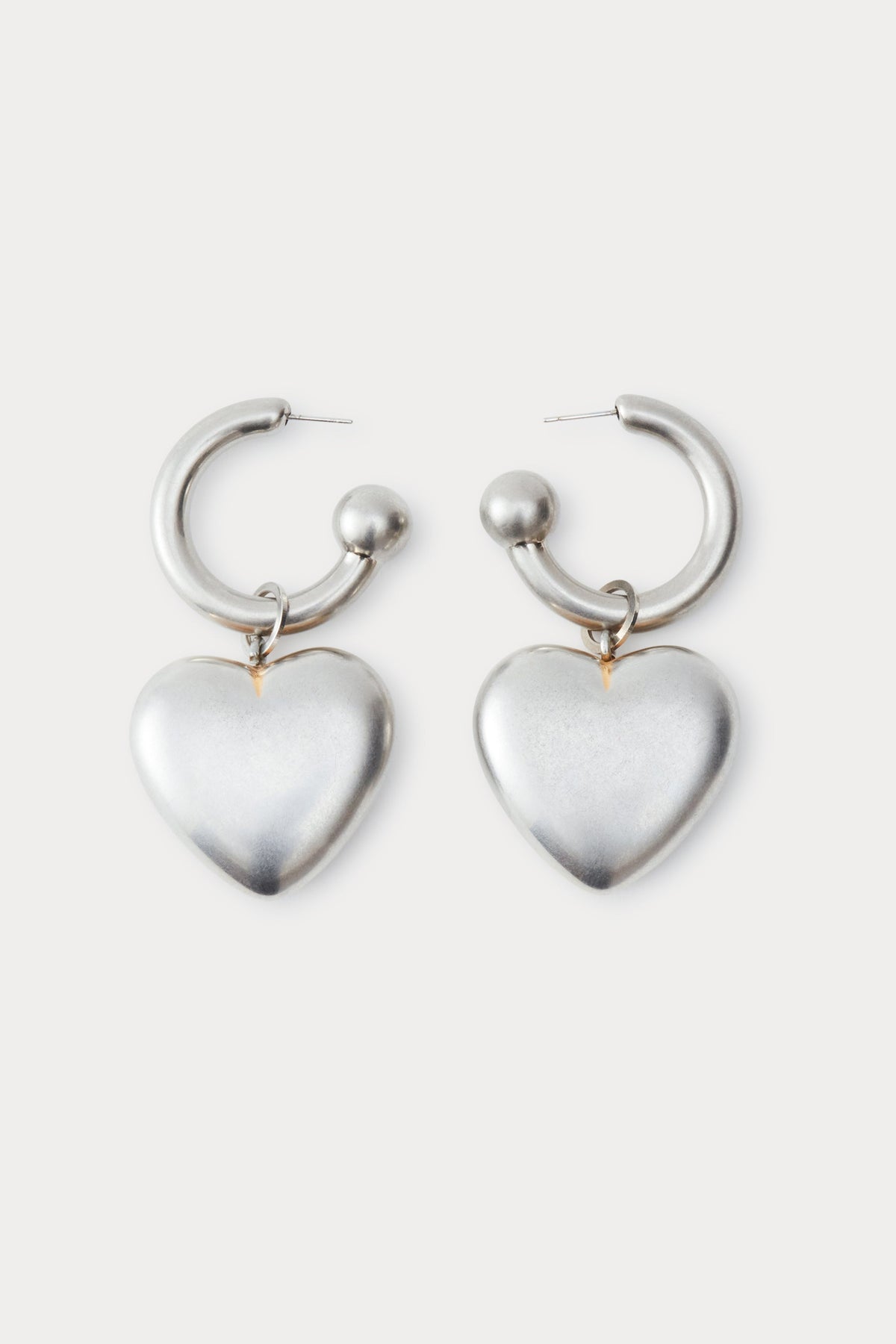 Amour Hoop Vintage Silver