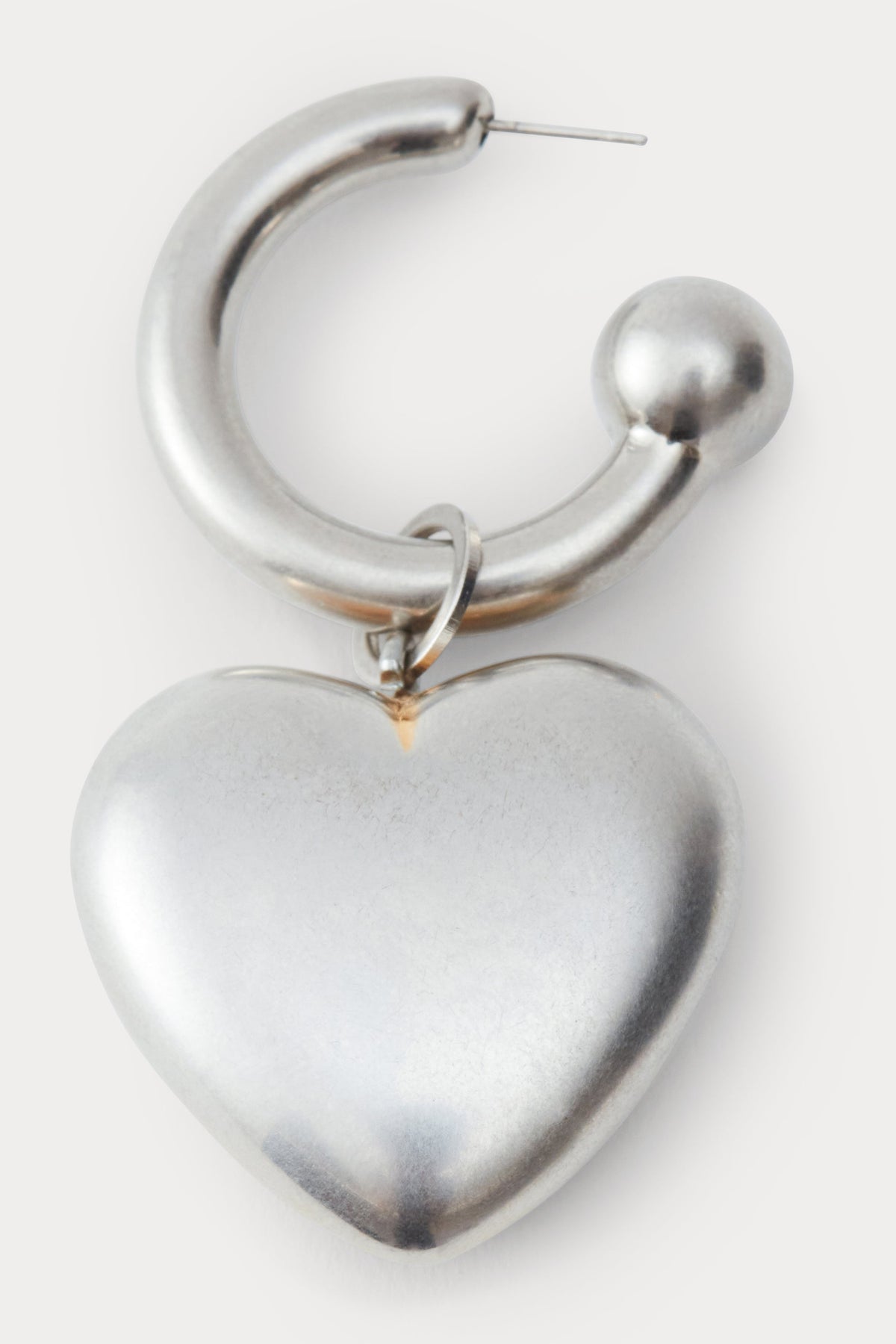 Amour Hoop Vintage Silver