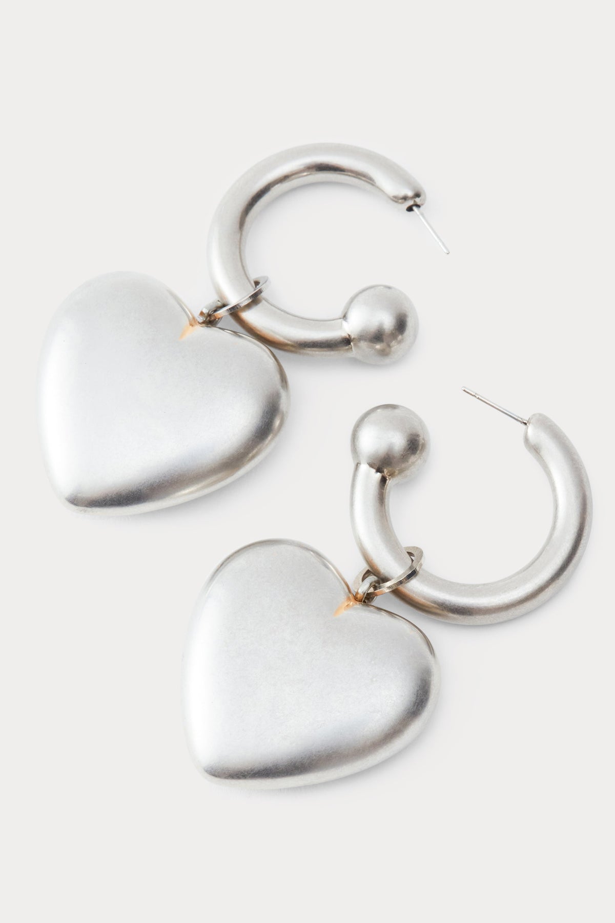Amour Hoop Vintage Silver