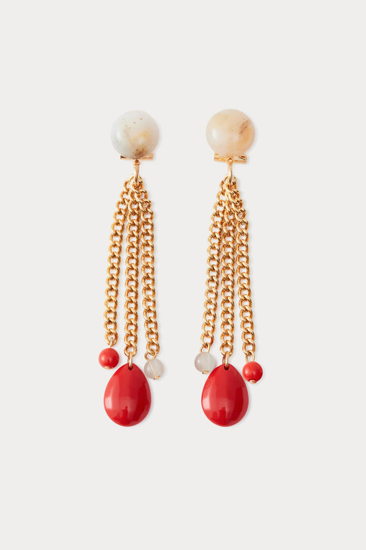 Bootes Earrings Cream Multi