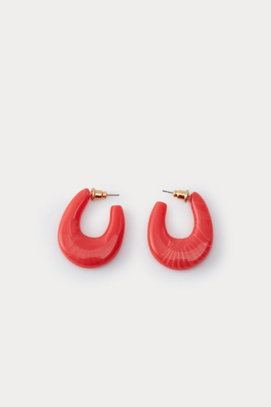Isle Earring Coral Multi