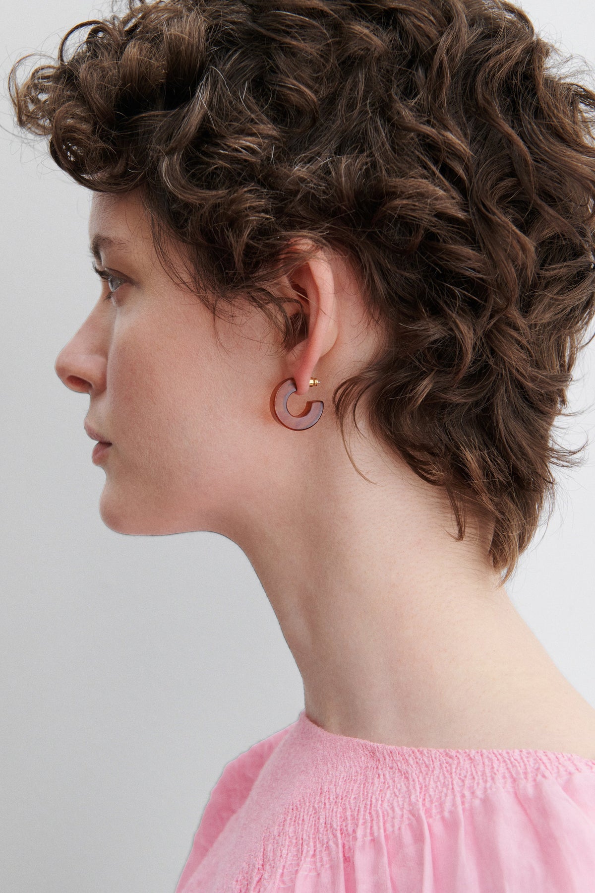 Cuba Earring Dark Tortoise
