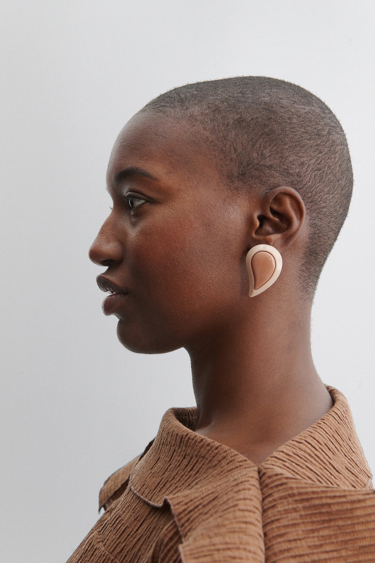 Paisley Earring Black Snake