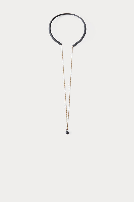 Priori Choker with Chain Black Matte