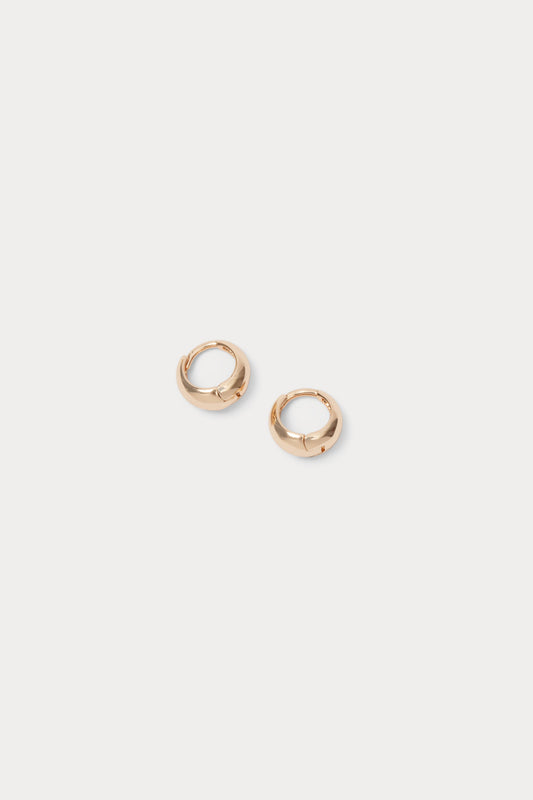 Baby Alpha Hoop Gold