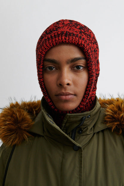 Zet Balaclava Red Marle