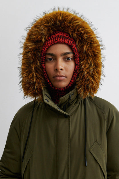 Zet Balaclava Red Marle
