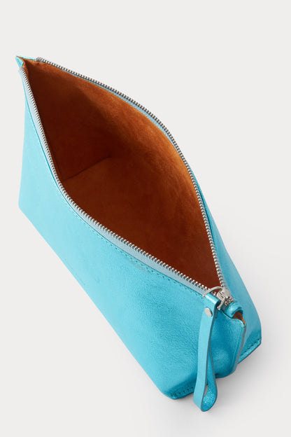 Triangle Pouch Turquoise