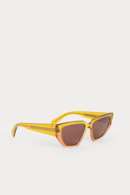 Keet Sunglasses Yellow Orange