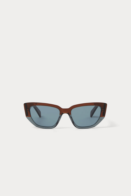 Keet Sunglasses Blue Brown