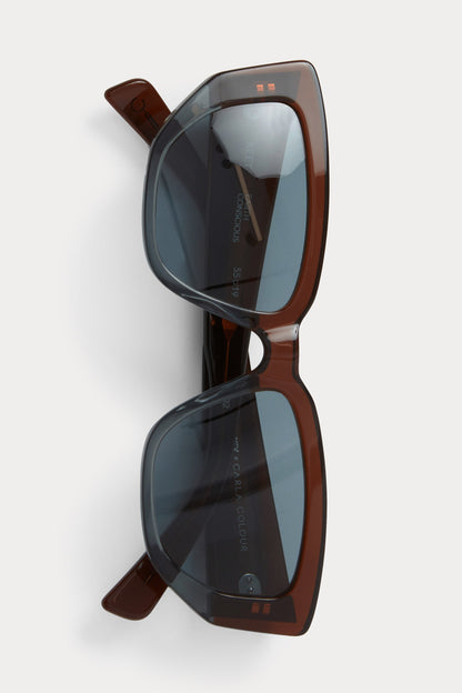 Keet Sunglasses Blue Brown