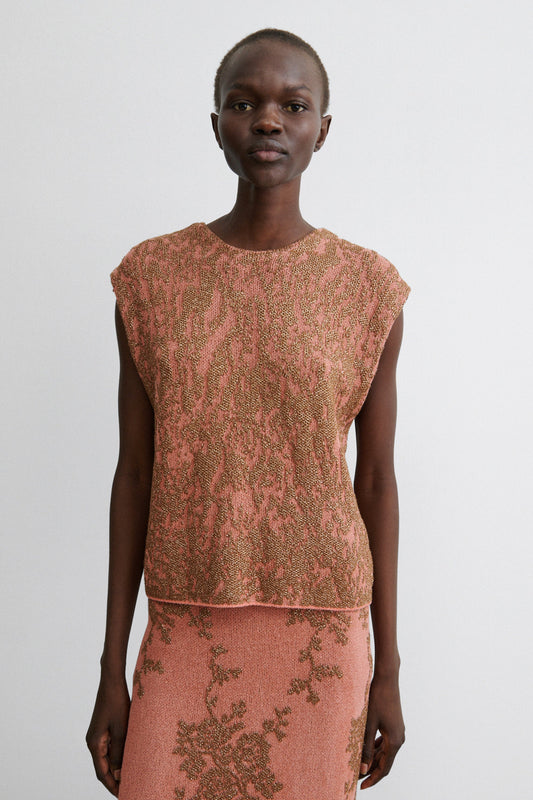 Brocca Vest Melon-Bronze