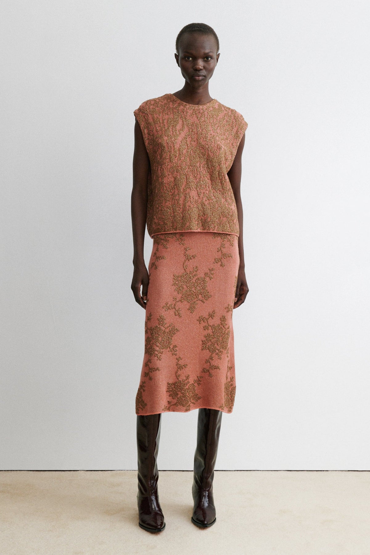 Brocca Vest Melon-Bronze
