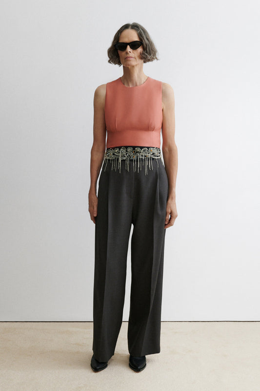 Darter Top Dark Blush
