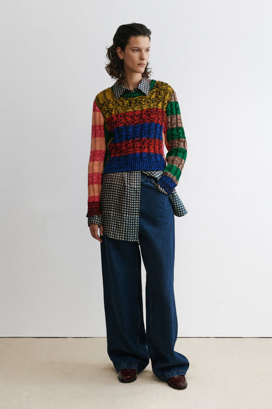Muna Pullover Stripe Multi