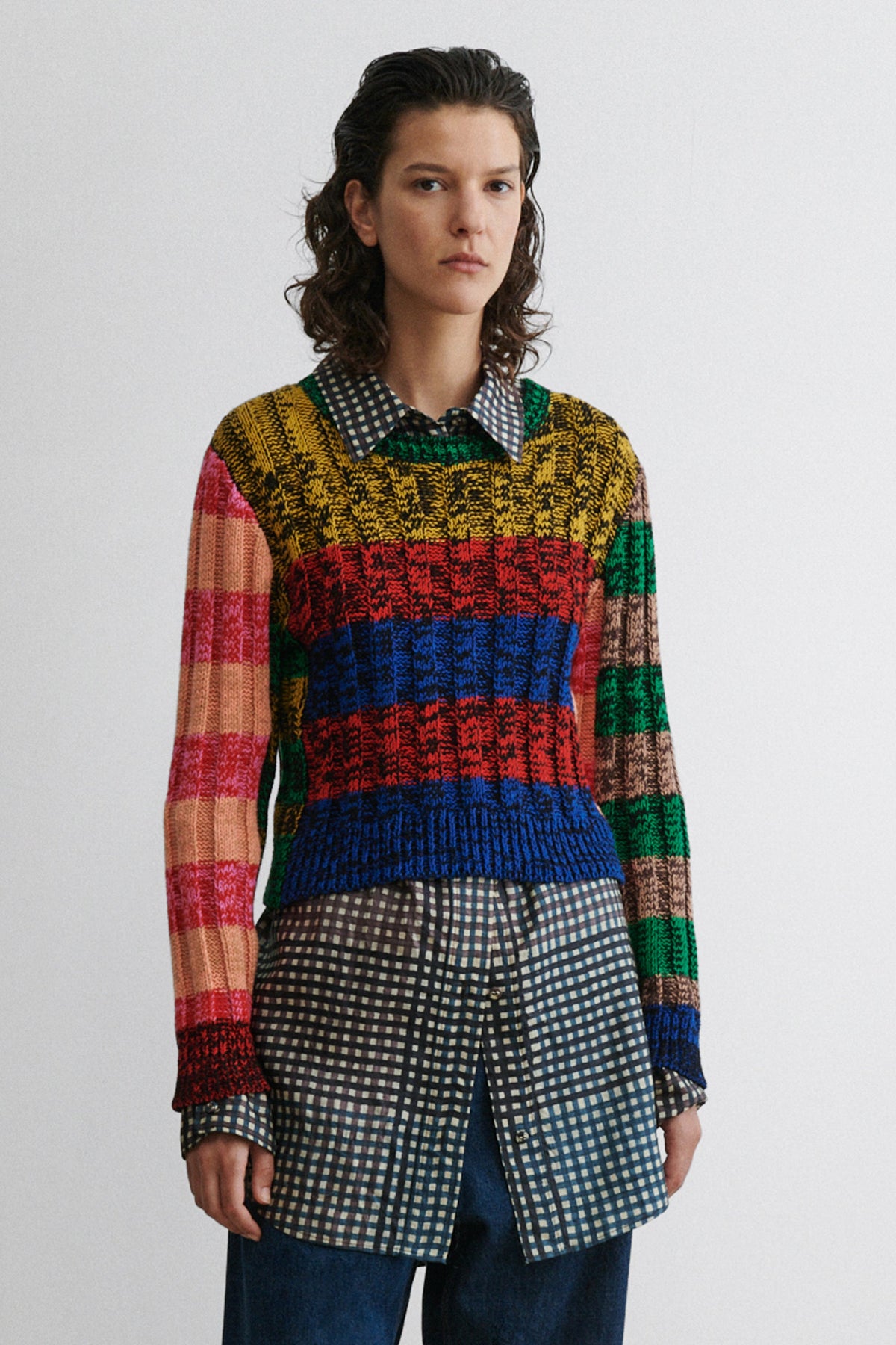 Muna Pullover Stripe Multi