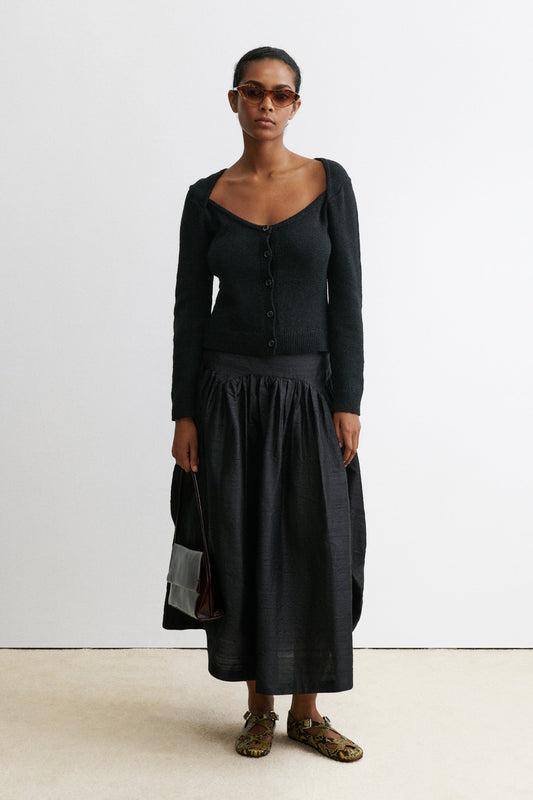 Etla Cardigan Black