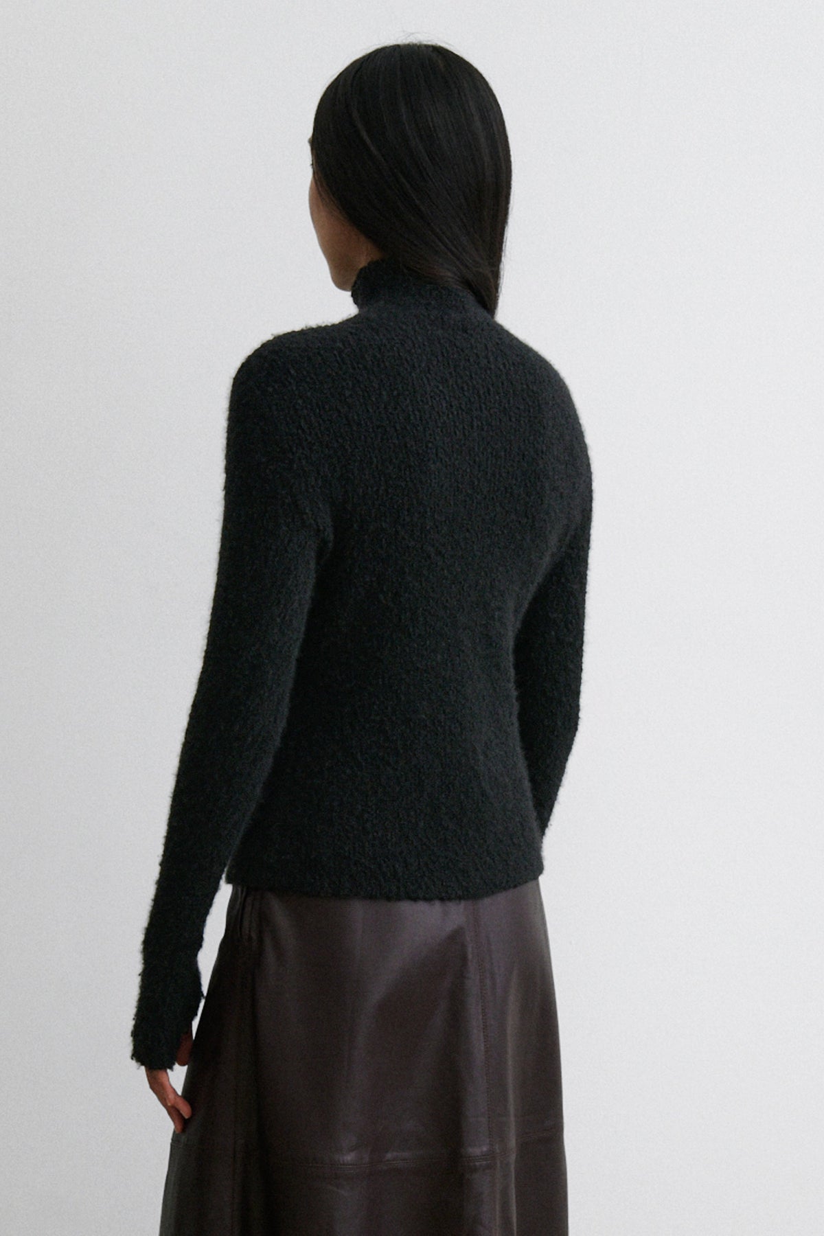Breccia Turtleneck Black