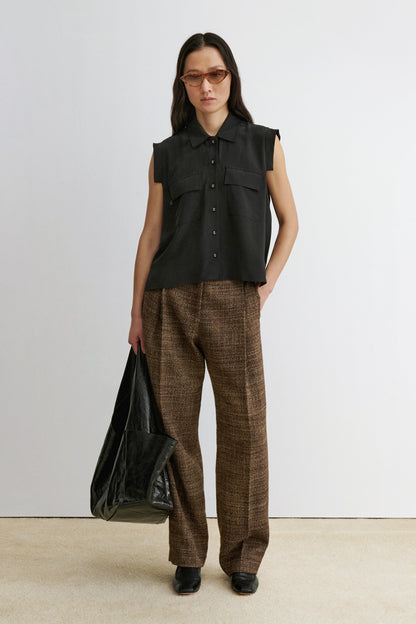 Brewster Top Black