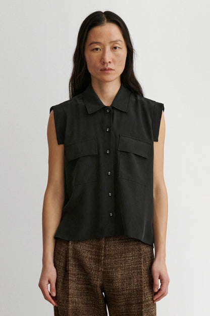 Brewster Top Black