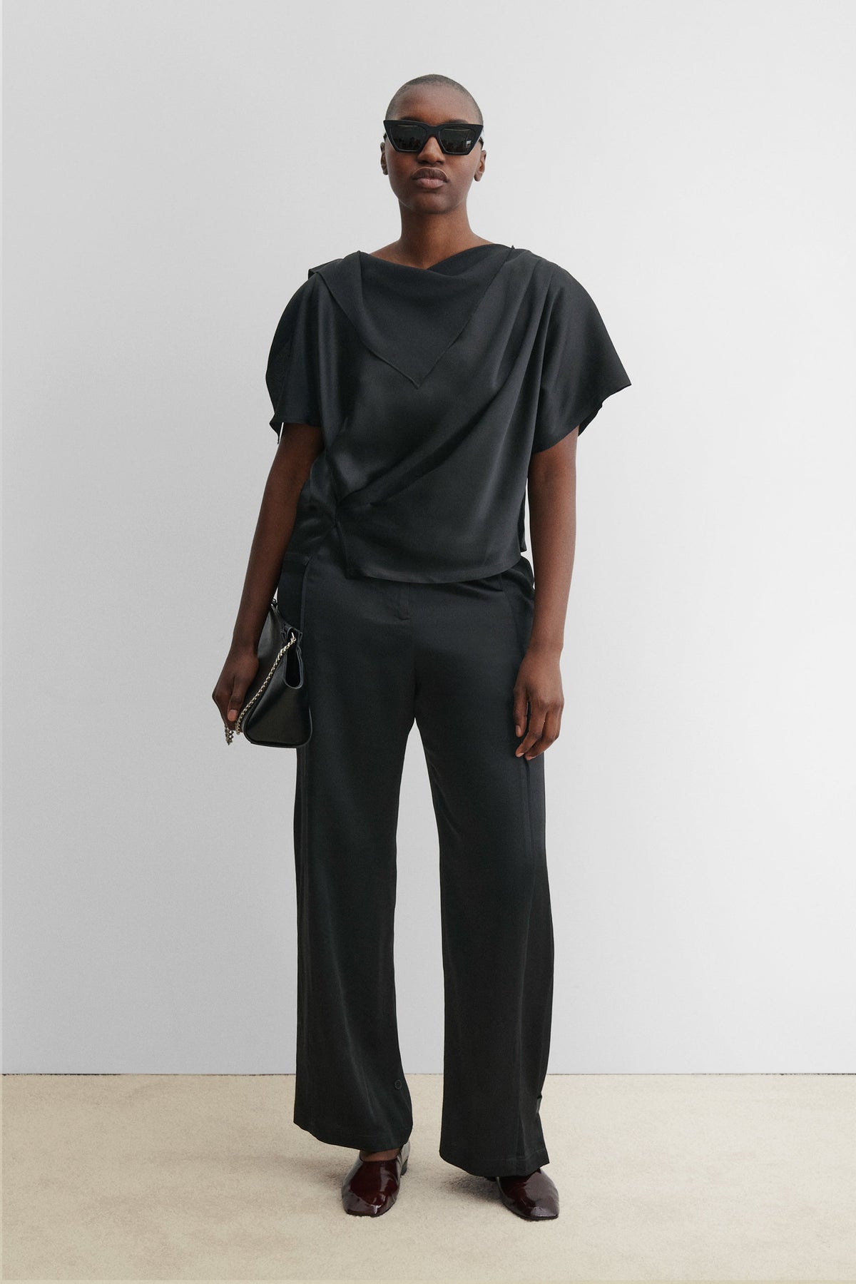 Sashay Top Black