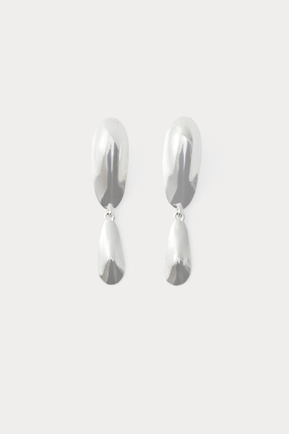 Quarry Duras B Earring Pair Silver
