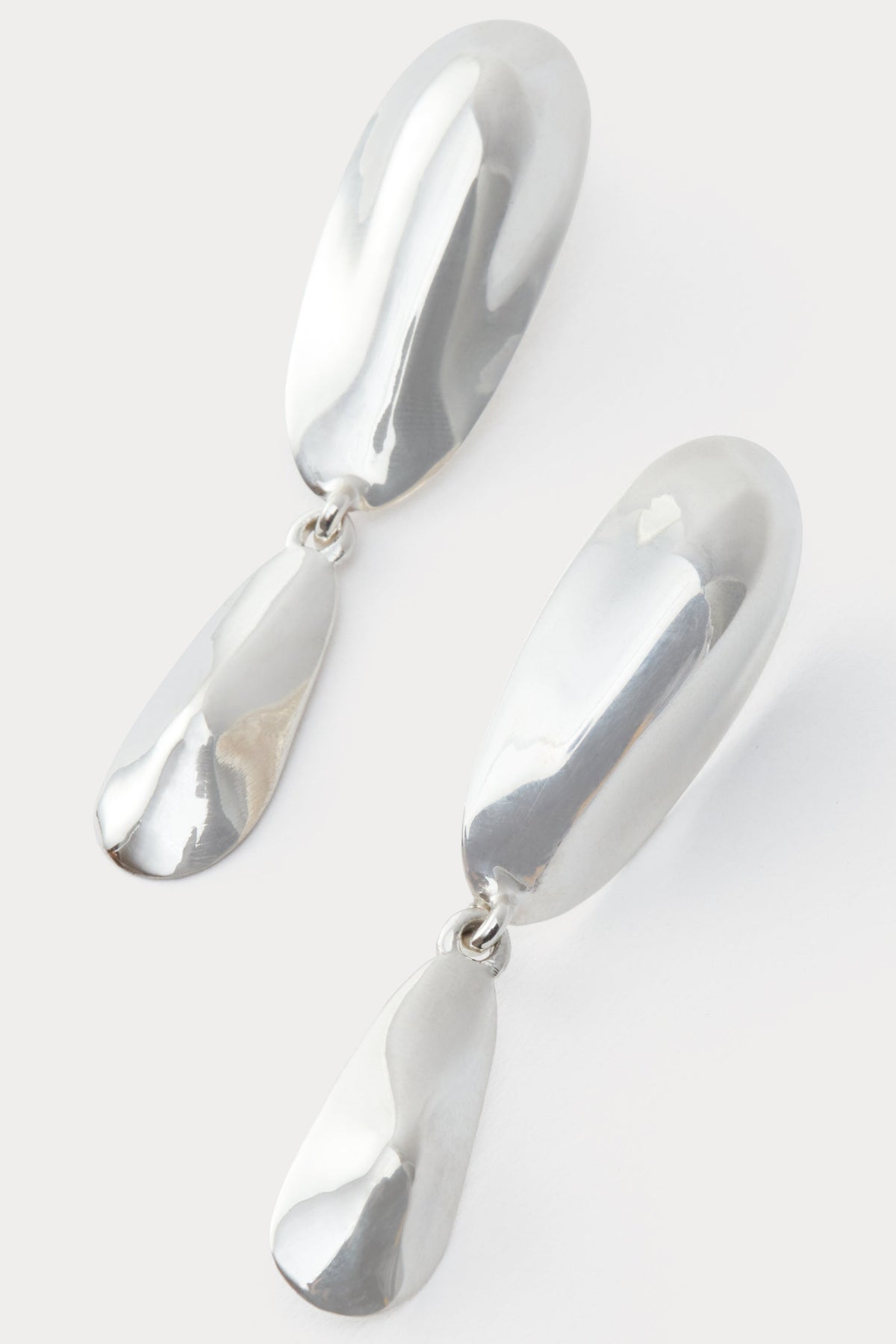 Quarry Duras B Earring Pair Silver