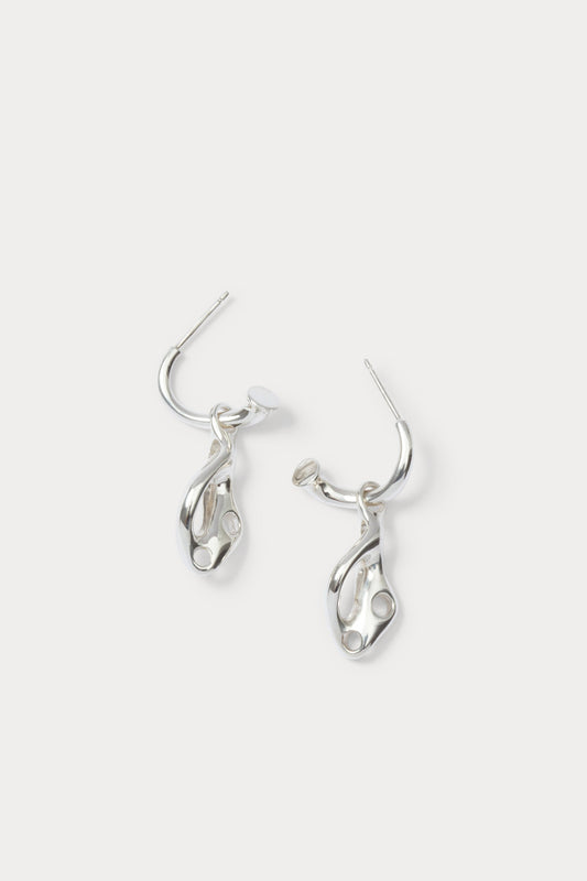 Quarry Ramon Earring Pair Silver
