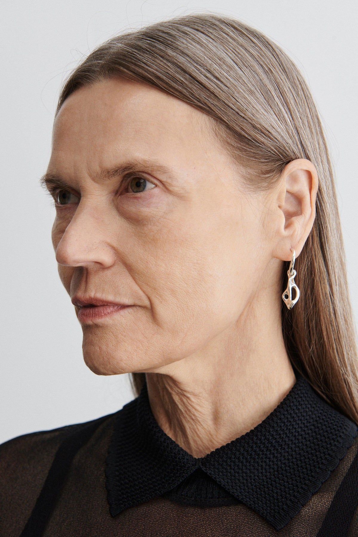Quarry Ramon Earring Pair Silver