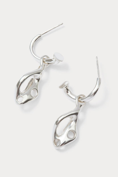 Quarry Ramon Earring Pair Silver