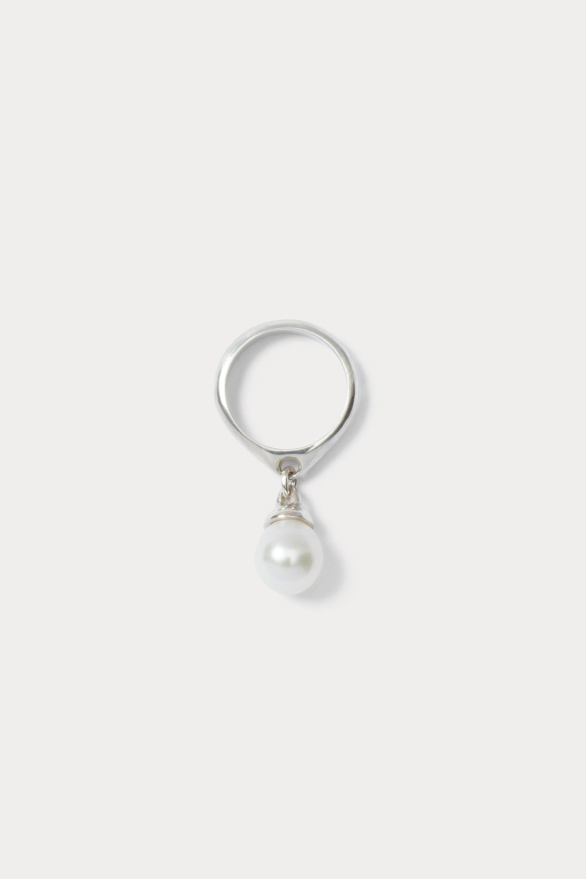 Quarry Fret Ring-B Silver\/Pearl