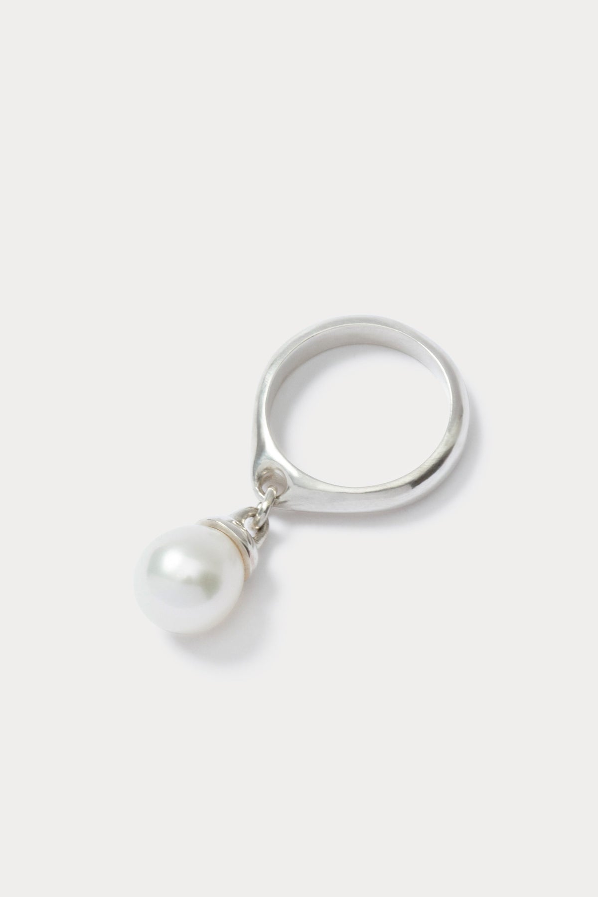 Quarry Fret Ring-B Silver\/Pearl