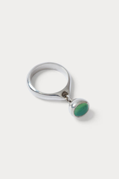 Quarry Fret Ring-C Silver\/Chyrosprase