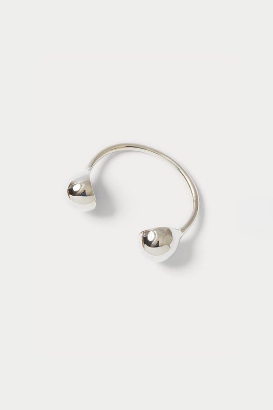 Quarry Double Opis Cuff Silver