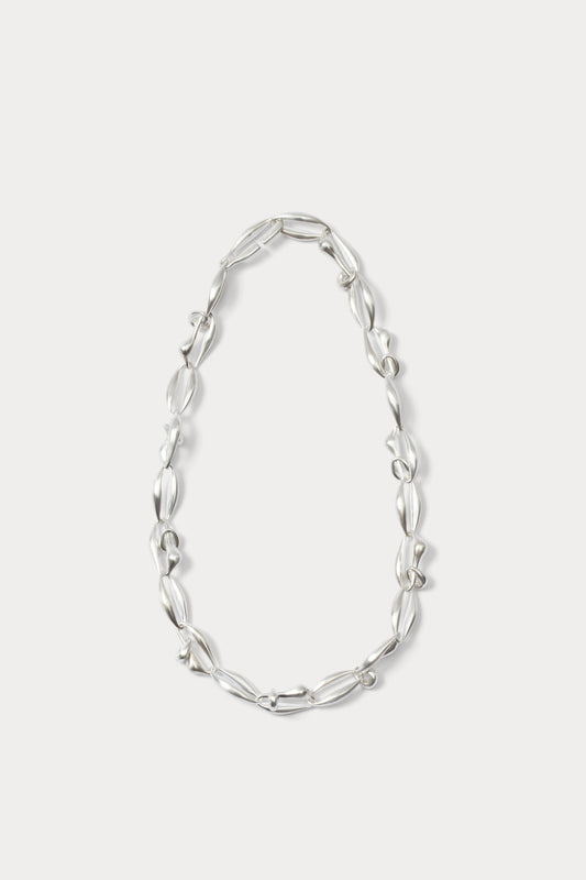 Quarry Kean Bump Necklace Silver