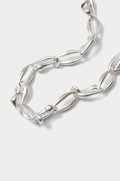 Quarry Kean Bump Necklace Silver